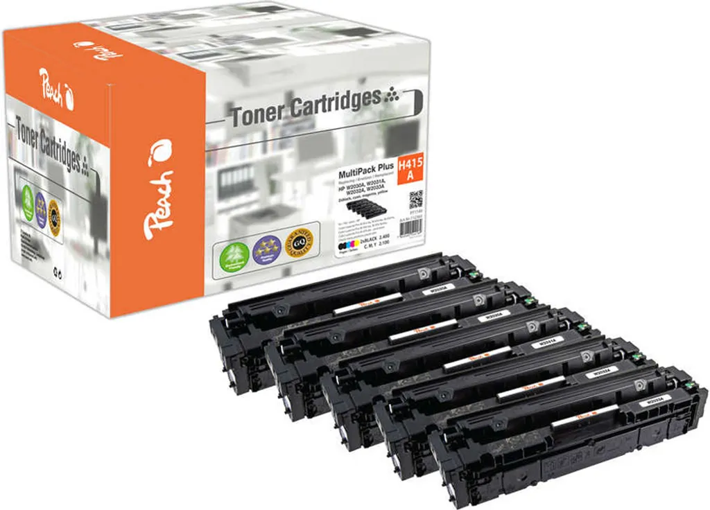 Toner HP 415A Peach économique pour éviter les pannes d'encre