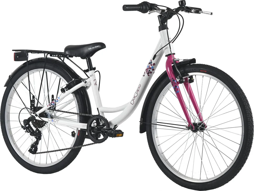 Vélo enfant 24" à 7 vitesses DaCapo Cindy avec cadre de 32 cm 222K