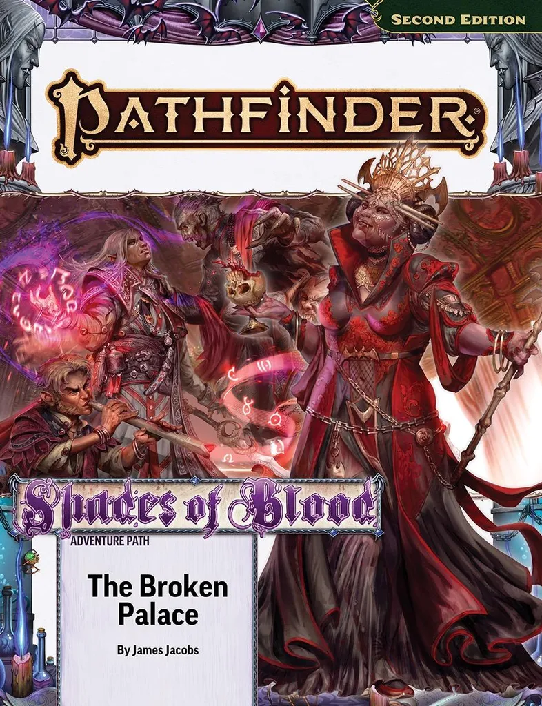 Livre de campagne Pathfinder The Broken Palace Shades of Blood partie 2