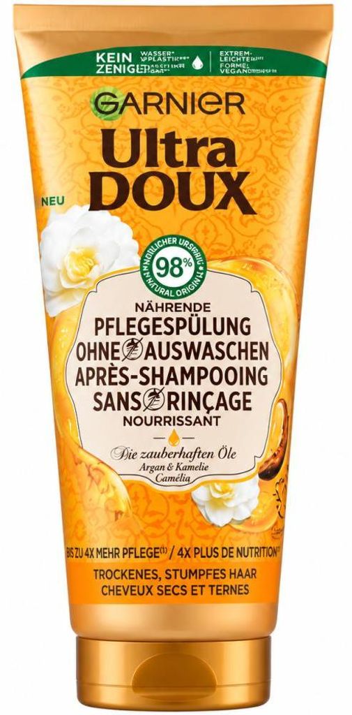 Garnier - Ultra Sanfter Leave-In Conditioner - Arganöl & Produktbild 