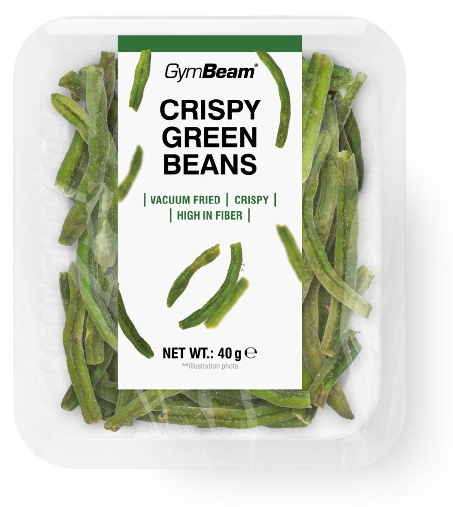 GymBeam - Fagiolini croccanti, 40 g Immagine del prodotto 