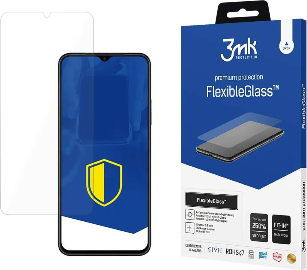 Proteggi il Tuo Huawei Nova Y61 con 3mk FlexibleGlass - Spedizione Rapida