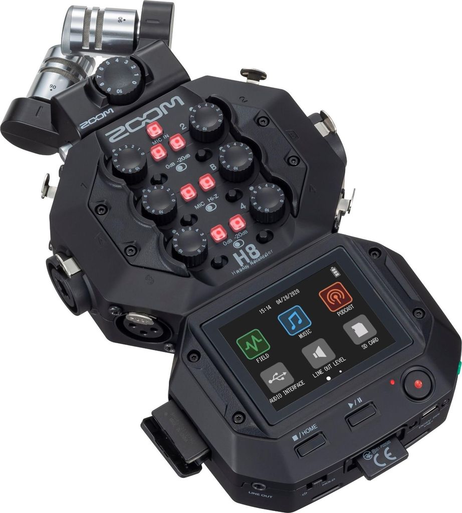 Zoom H8 mobiler Digital-Audio-Recorder