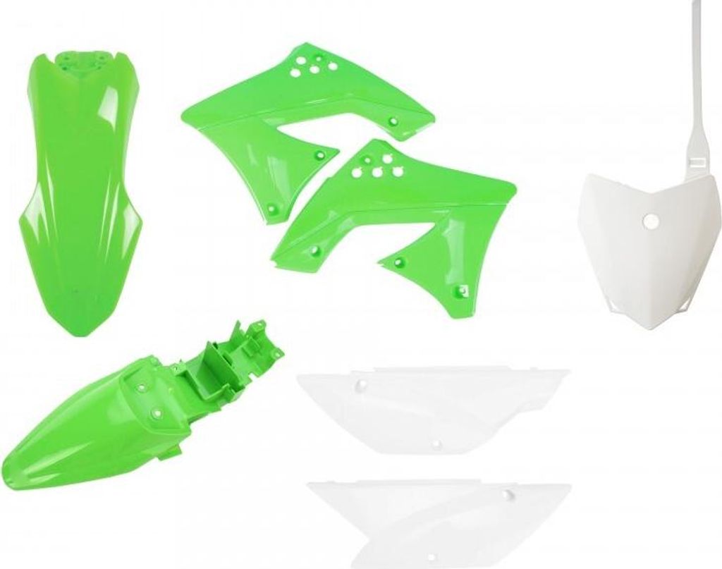 POLISPORT Plastik-Kit OEM (10-23) - passend für Kawasaki KLX 110
