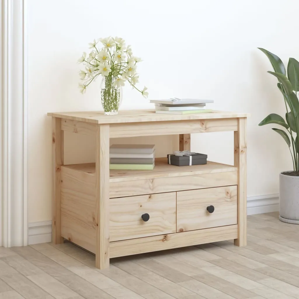 Offerta Tavolino in Legno Massiccio 71x49x55 cm - Stile Classico