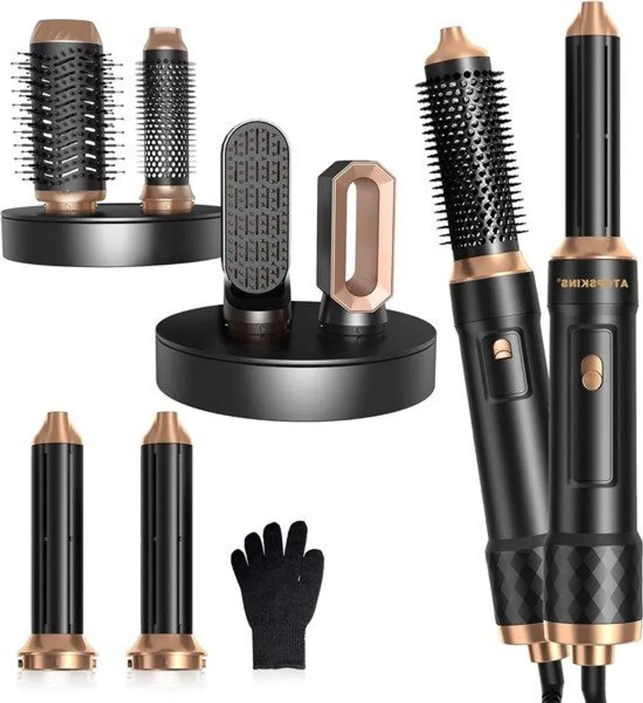 Appareil de coiffure Airstyler 6 en 1 - Brushing et boucles 1000W