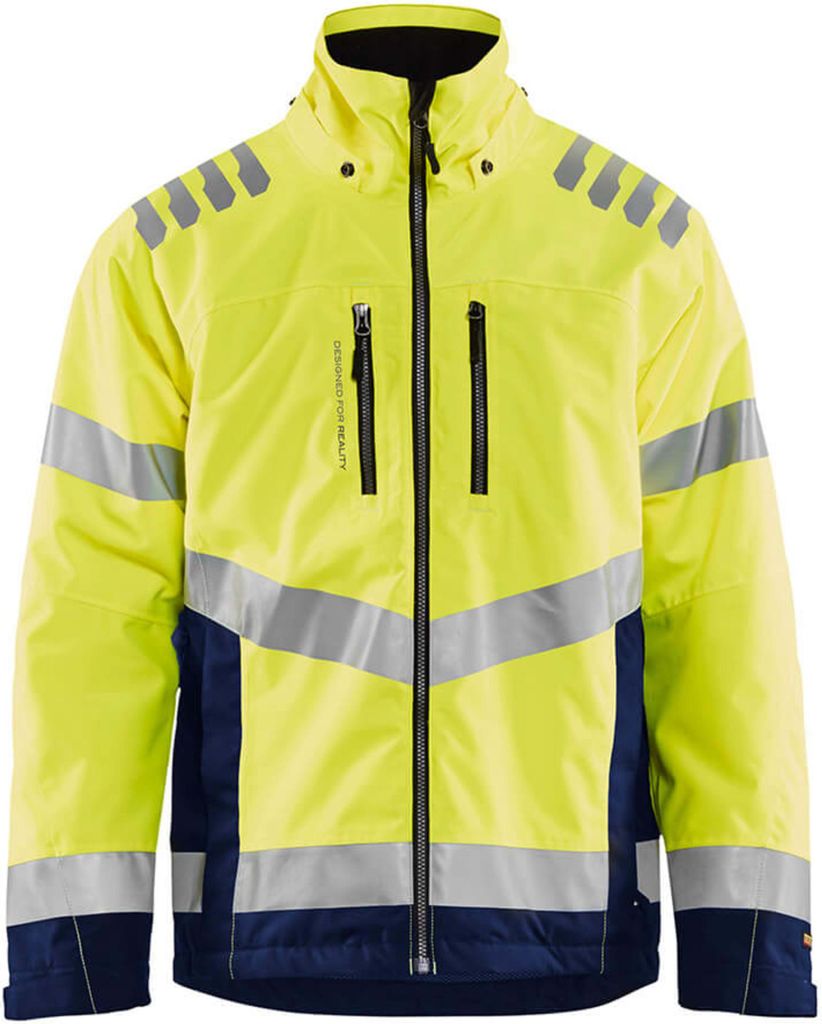 Blakläder Warn- und Winterjacke 47801977 gelb/marine Uni, 2XL