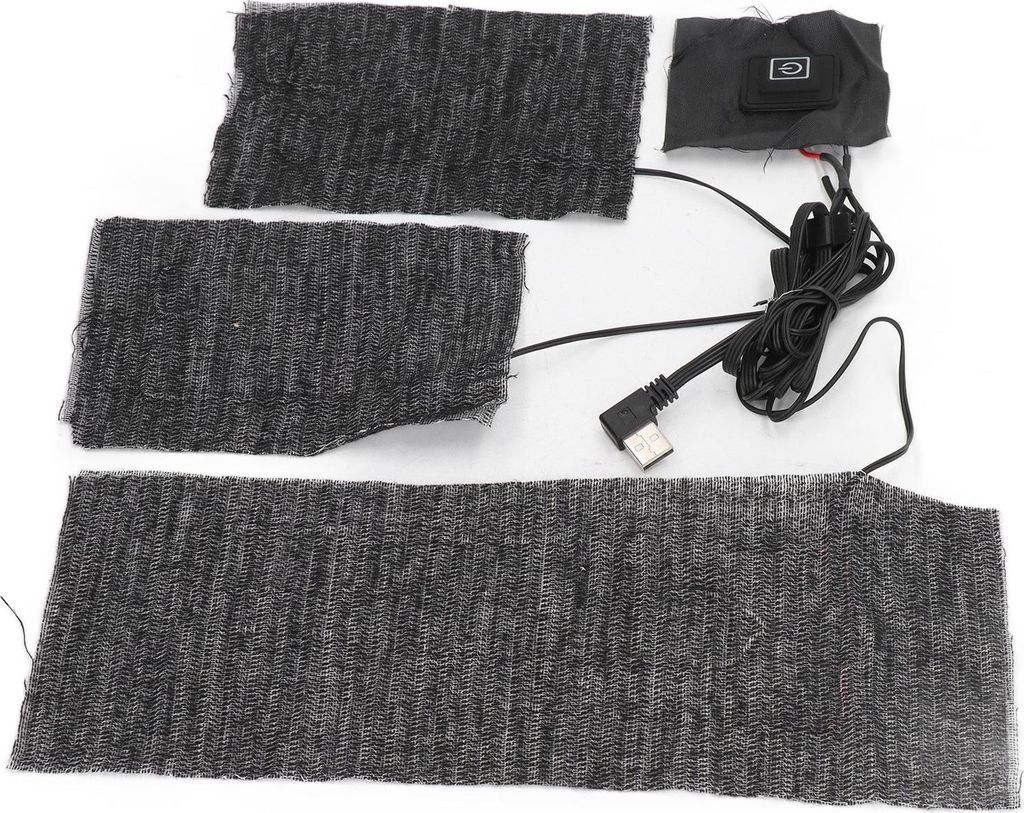 3 in 1 Wäscheheizkissen USB 3 Temperatureinstellungen Elektrisches Wäscheheiztuch Weiches waschbares Wäschewärmekissen für den Winter