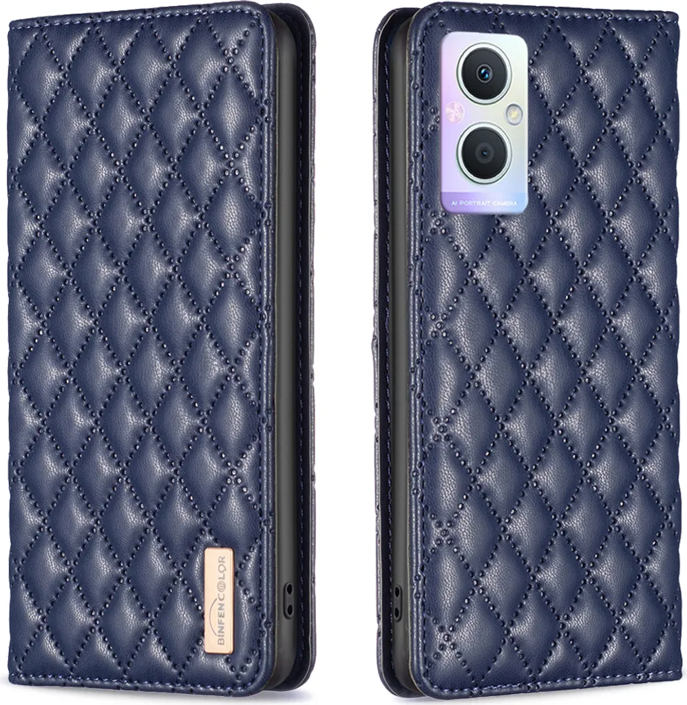 Super Cover OPPO A96 5G Blu Pelle Flip | Portafoglio e Stand