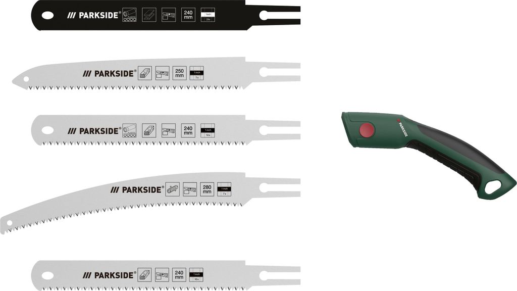 PARKSIDE Handsägen-Set 7-teilig Produktbild 