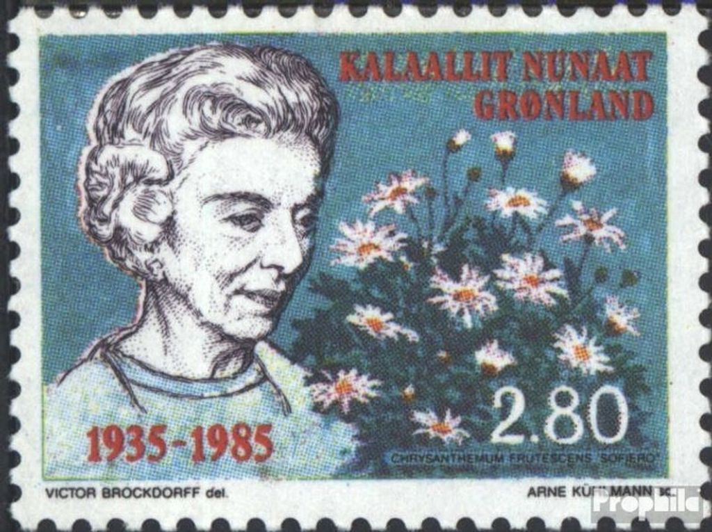 Briefmarken Dänemark - Grönland 1985 Mi 159 (kompl.Ausg.) postfrisch Ingrid