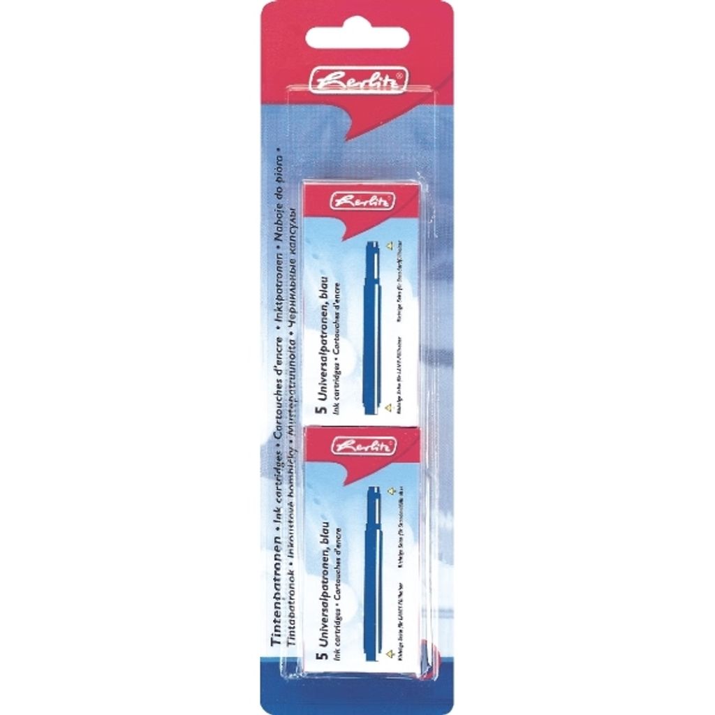 Herlitz 10412070, Blau, Mehrfarbig, 5 Stück(e), Box Produktbild 