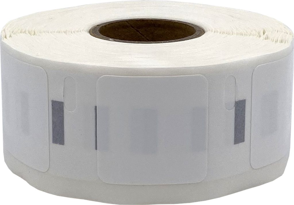 DULA Etiketten - Kompatibel mit Dymo Compatible labels - Weiß - 1933083 - 2112286 - Duurzame vierkante etiketten - 1 rol - 25 x 25 mm - 850 labels...