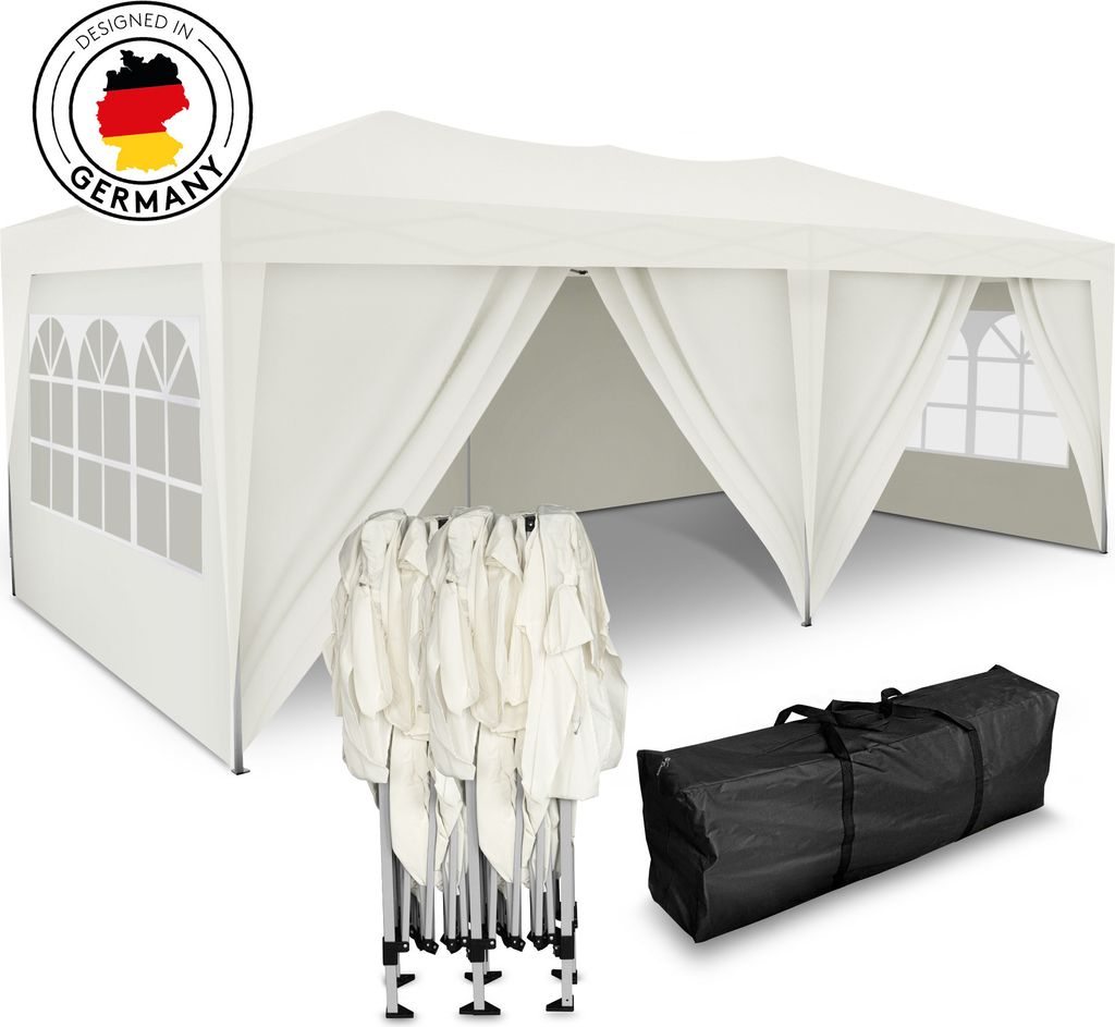 Kronenburg Faltpavillon 3x6m - Wasserfest, UV-Schutz 50+, 6 Produktbild 