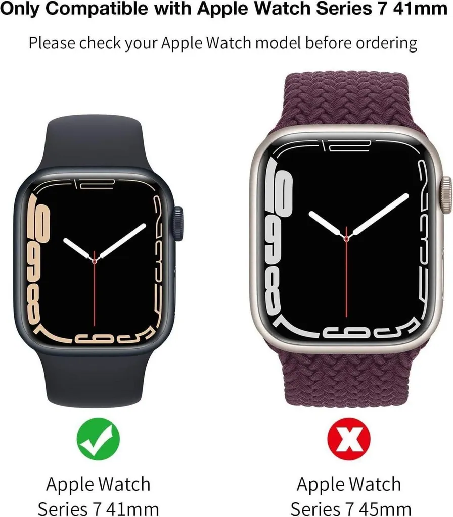 Protection Écran HD Apple Watch 41mm Résistante aux Rayures x2 - 2