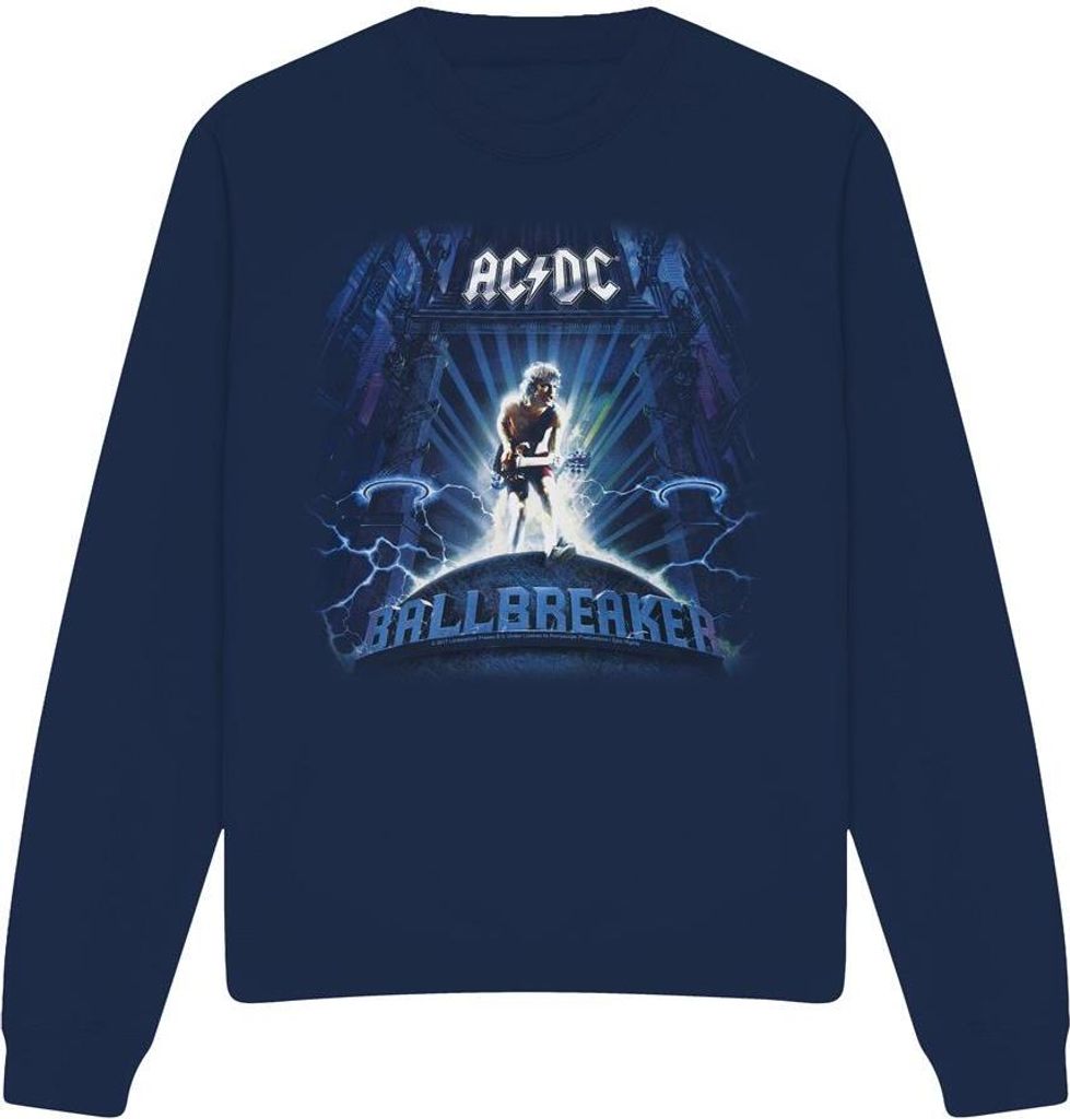AC/DC - "Ballbreaker" Sweatshirt für Herren/Damen Uni TV11145 (XL) (Marineblau)