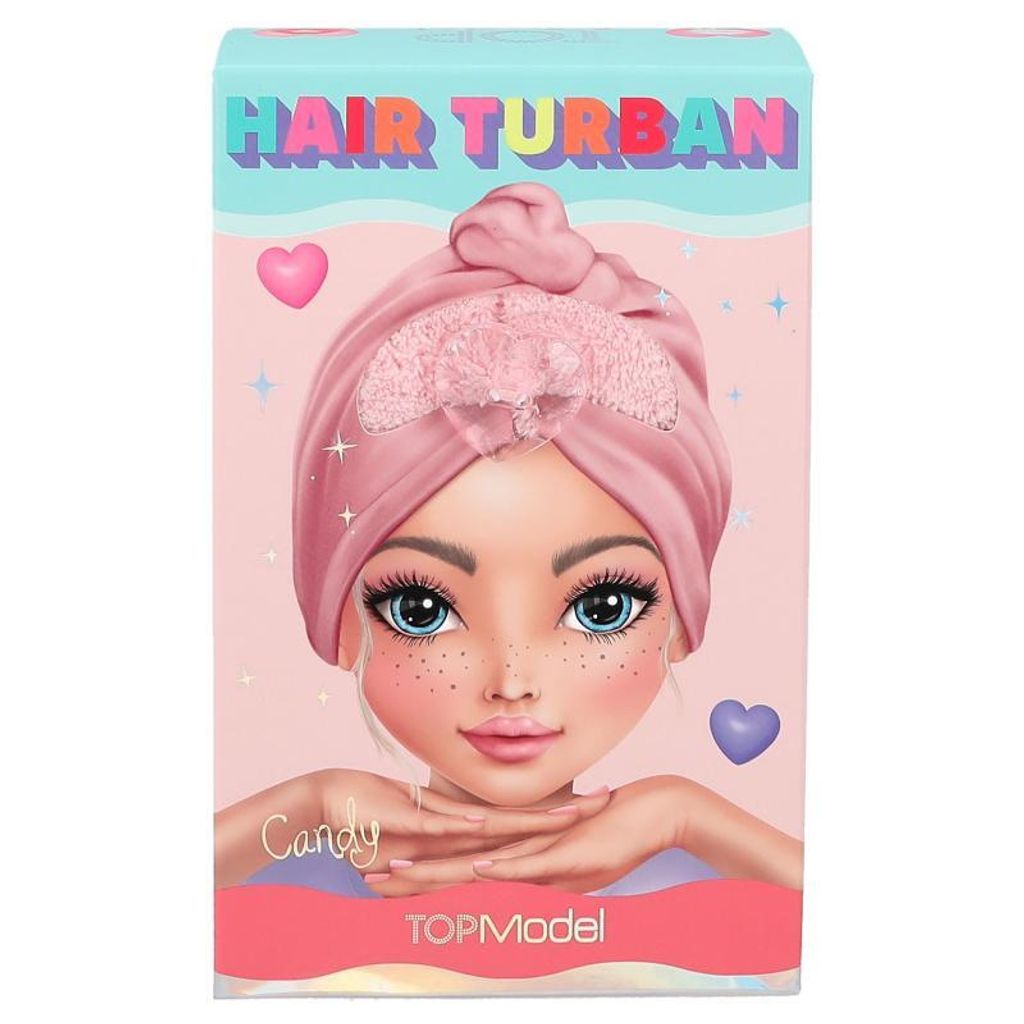Depesche 12831 TOPModel Beauty and Me - Haarturban in Rosa