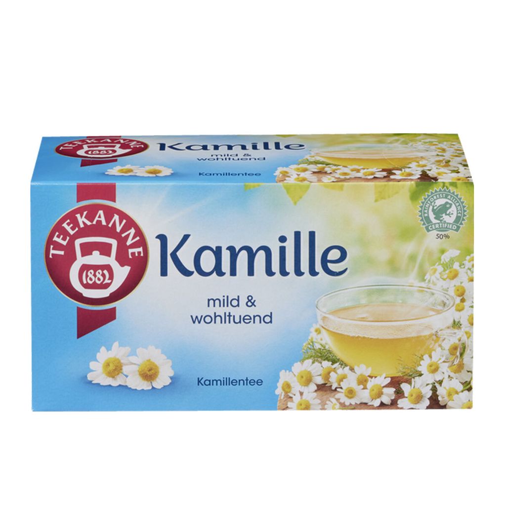 Czajniczek Rumianek 20 pakowanych dwukomorowych torebek Zdjęcie produktu 
