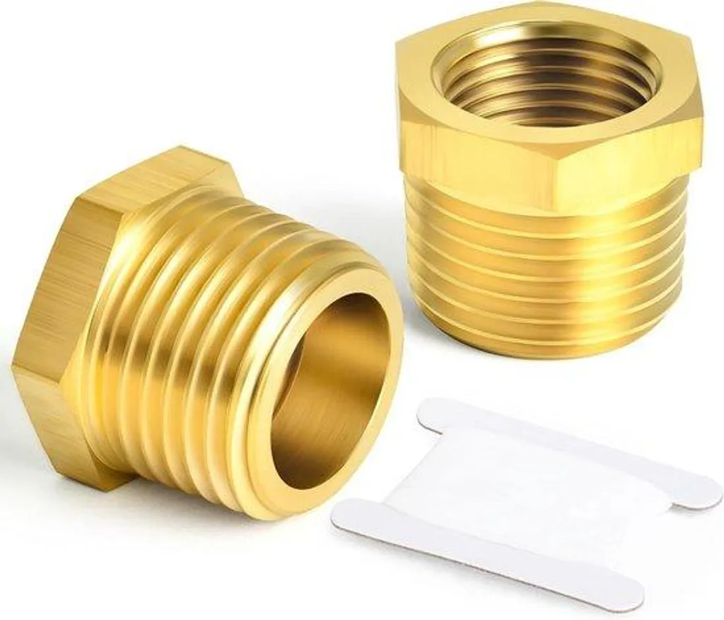 Adaptateur en laiton 1" x 3/4" BSP pour raccordement eau et gaz robuste