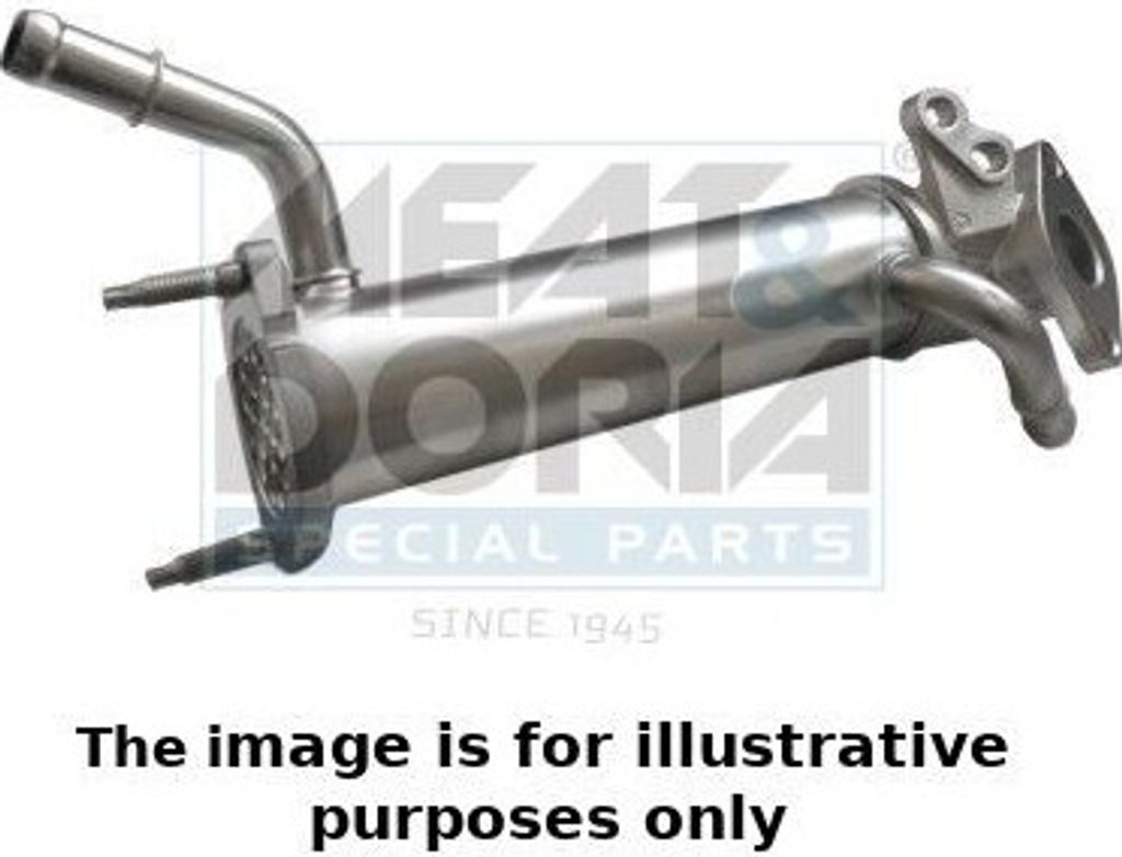 MEAT & DORIA 88390E AGR Kühler für FORD Transit Mk6 Kasten (V347, V348, FA) Abgasrückführung
