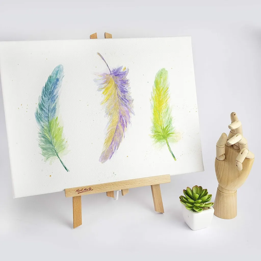 Support de Peinture de Table pour Débutants et Étudiants - Bois 40 cm