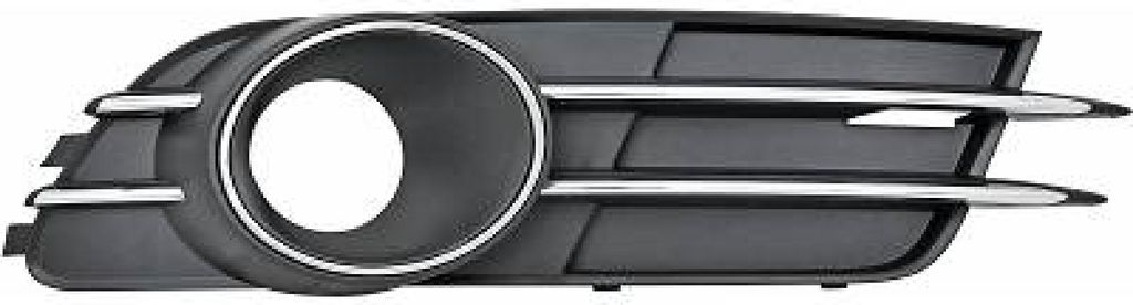 DIEDERICHS Lüftungsgitter Grill Stoßfänger für AUDI A6 Avant (4G5, 4GD, C7) Chrom/Schwarz