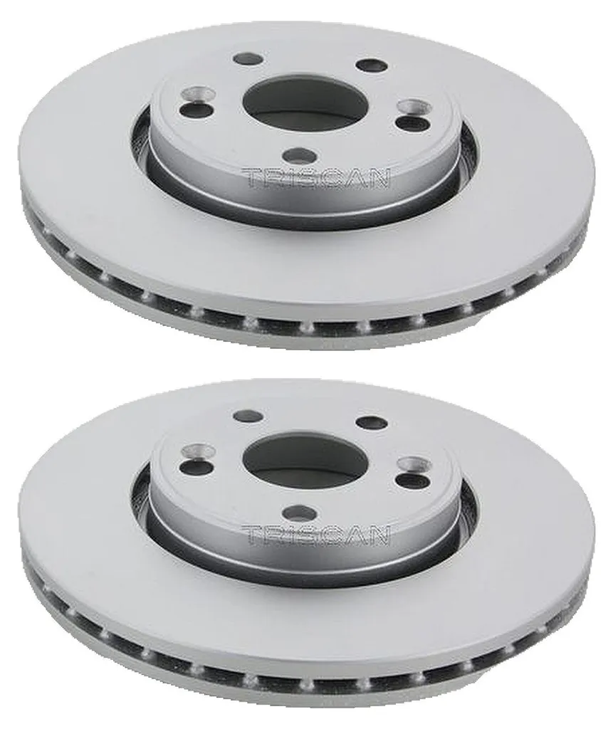 2 Disques de Frein Ventilés Ø 280 mm TRISCAN pour RENAULT LAGUNA I