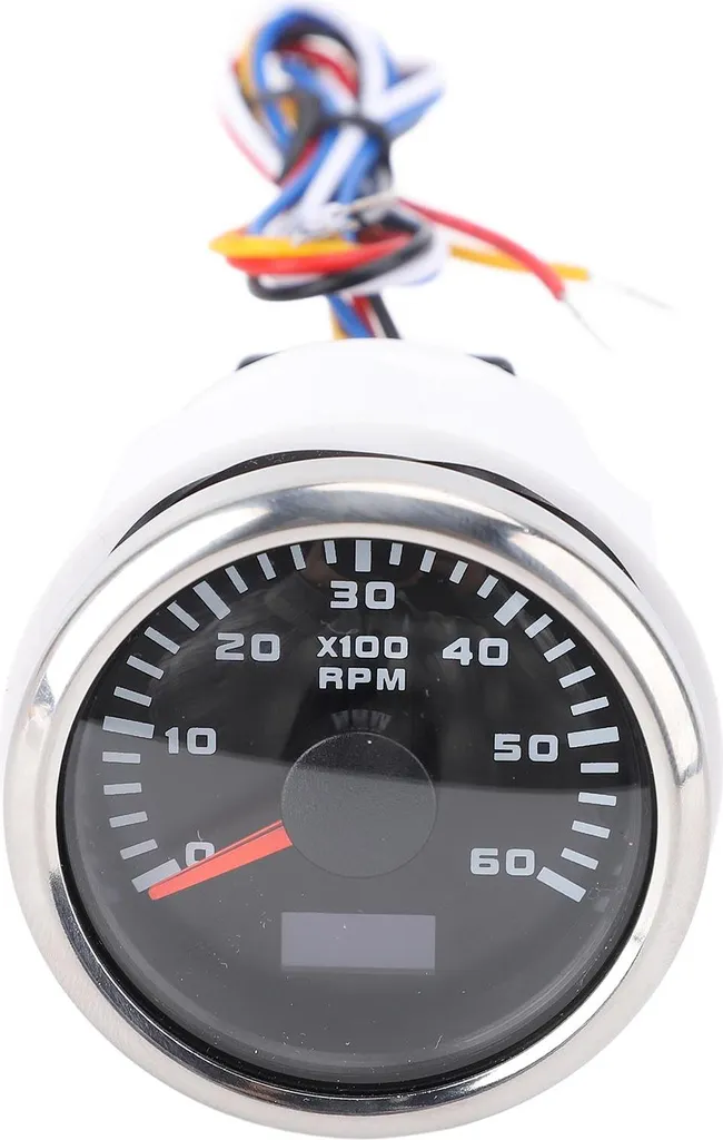 Compte-tours Universel 52mm 6000 RPM : Réparez votre Tableau de Bord - 7