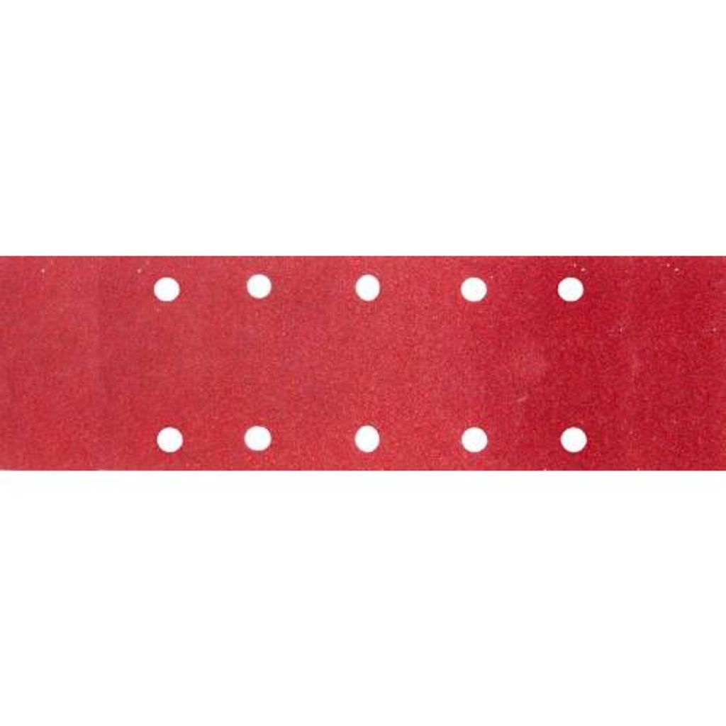 Schleifpapier 115x280mm, P60, 10Löcher 5Stk
