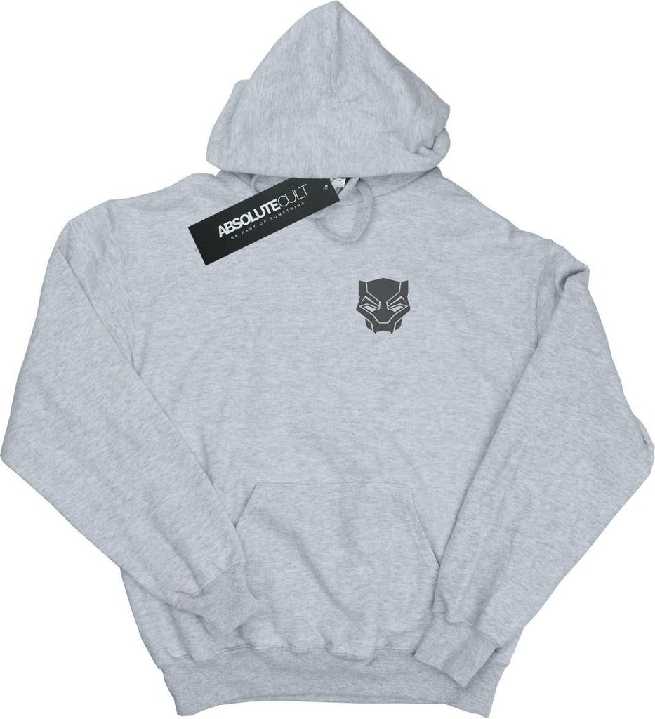 Marvel - "Black On Black" Kapuzenpullover für Herren BI5154 (S) (Grau)