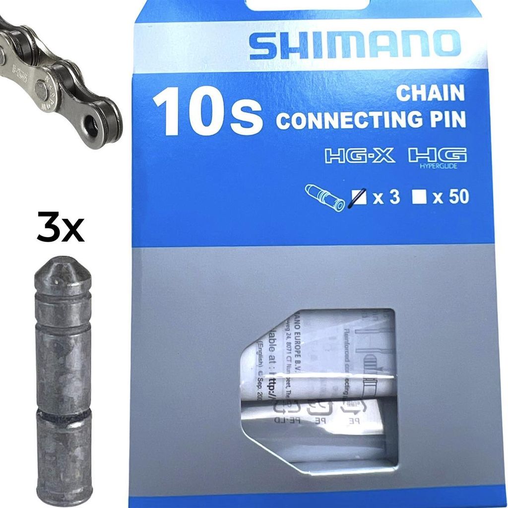 Shimano Kettennietstifte für 10-fach Ketten (3er Pack) Produktbild 