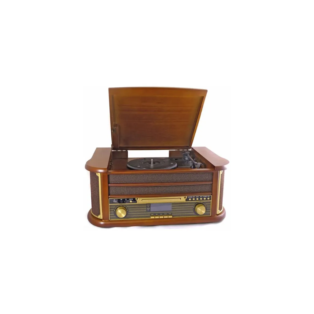 Inovalley RETRO29E-N Micro-chaîne Stéréo Bluetooth 5.0 2 x 20 W Noire