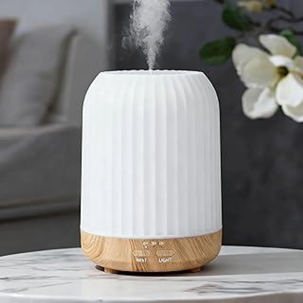 Diffusore per Aromaterapia 250ml: Luci LED e Timer per Meditazione