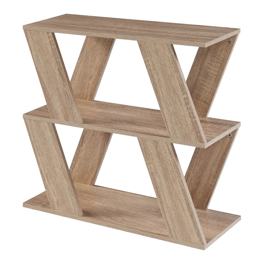 Table d'appoint Nome 60x22x57cm imitation chêne - Table console fine - 2