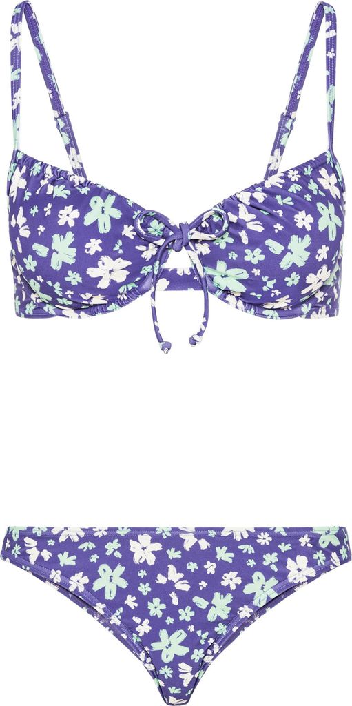 LSCN by Lascana Bügel-Bikini violett bedruckt Größe 40 Cup D