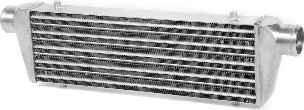 Intercooler Turbo Montage Avant avec Entrée 2,5 Pouces Haute Capacité