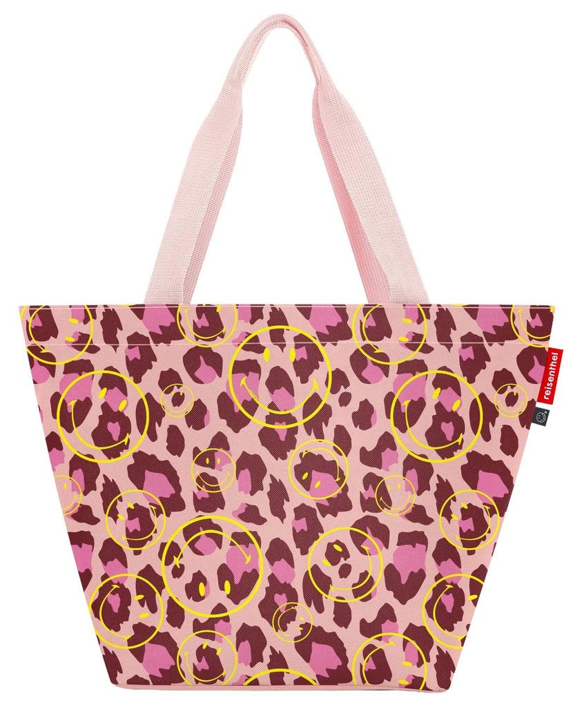 reisenthel Shopper Smile Emoji Leo Blush mehrfarbig Produktbild 