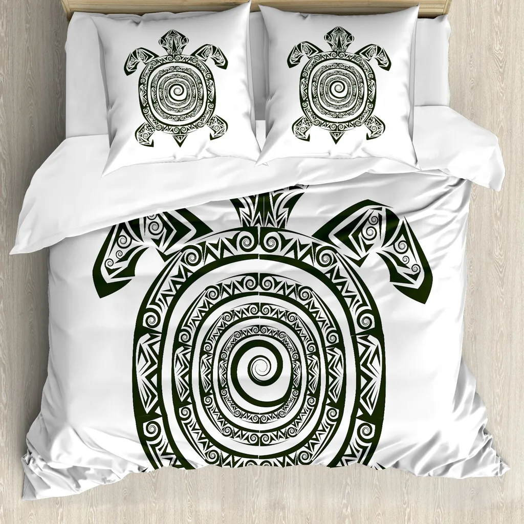 Copripiumino Maori Turtle ABAKUHAUS 200x200 - Stile Urban & Zen