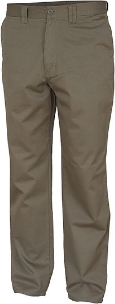 Carson Classic Casuals KTHK | Classic Khaki Pants / Bei 60 Grad waschbar - Farbe: Khaki - Größe: 38/32