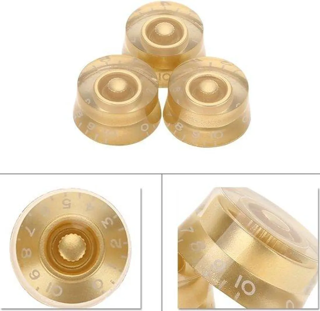 Améliorez votre Guitare avec ce Kit de 4 Boutons Volume et Tonalité