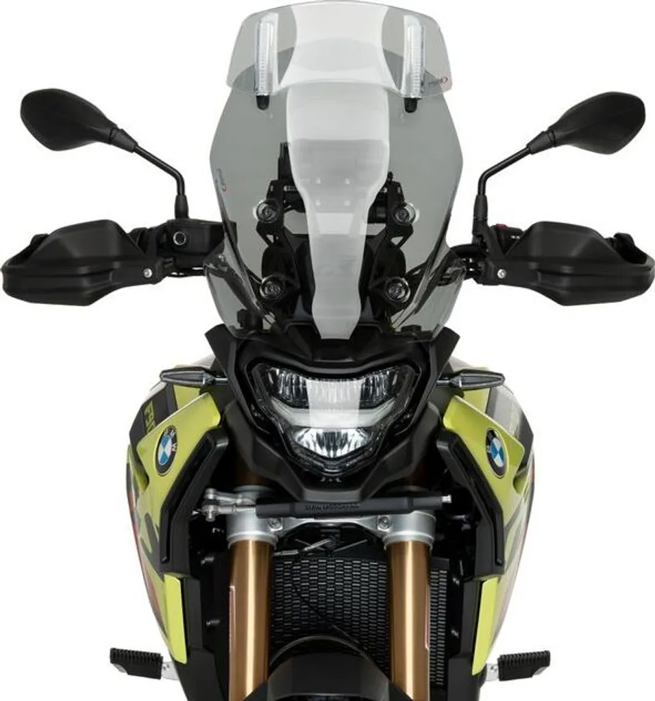 Bulle Touring BMW F900GS PUIG 22032H fumée avec déflecteur de protection
