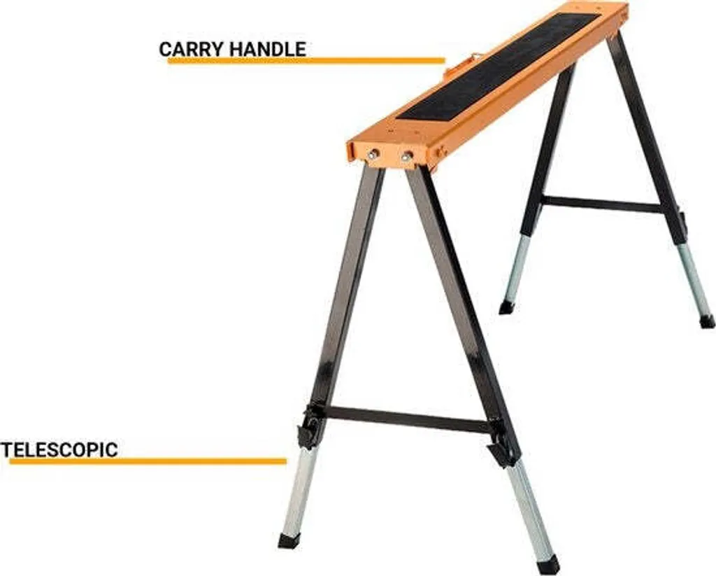 Support de sciage Batavia Telestop idéal pour établi de chantier mobile - 8