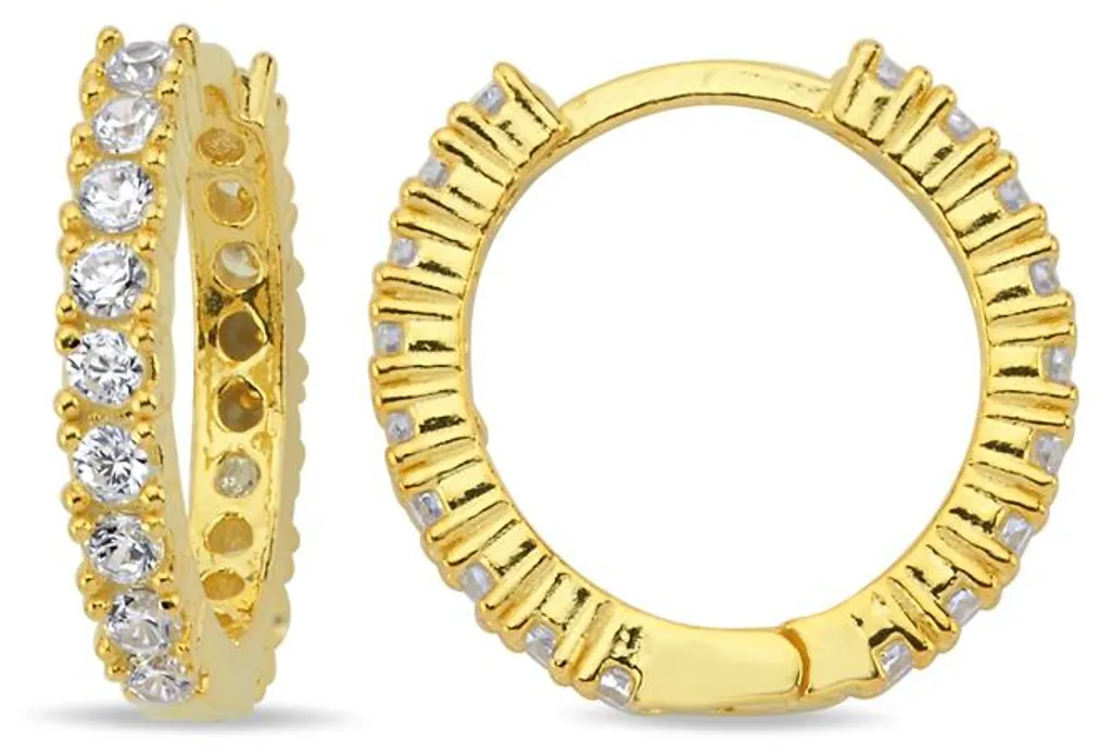 Boucles Créoles Hypoallergéniques Argent 925 et Or - Anti-Irritation