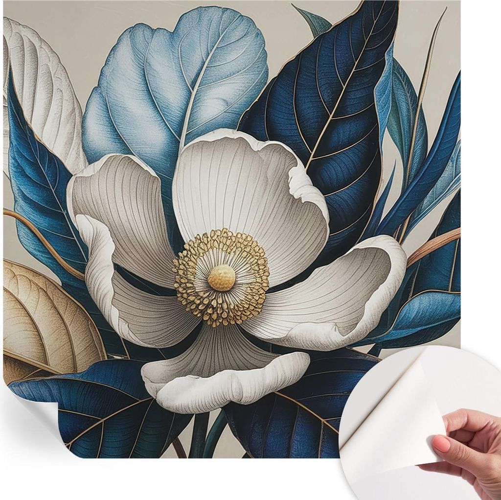 Selbstklebende Wandtapete - Dekorative Tapete für Wohnzimmer - Klebefolie für Wandbilder - Tapetenfolie für Wanddekoration - 250x250 cm - Elegan...