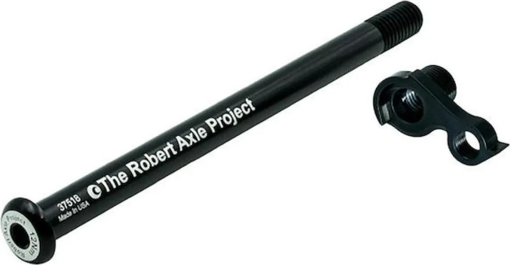 Axe Traversant Lig623.C en Aluminium Léger Noir M12 - Haute Rigidité
