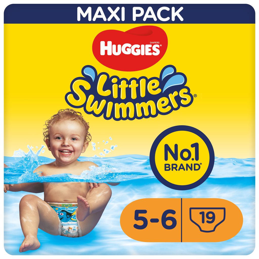 Huggies Little Swimmers Schwimmwindeln Badewindelhose Größe 5-6 12-18 kg 19 St.