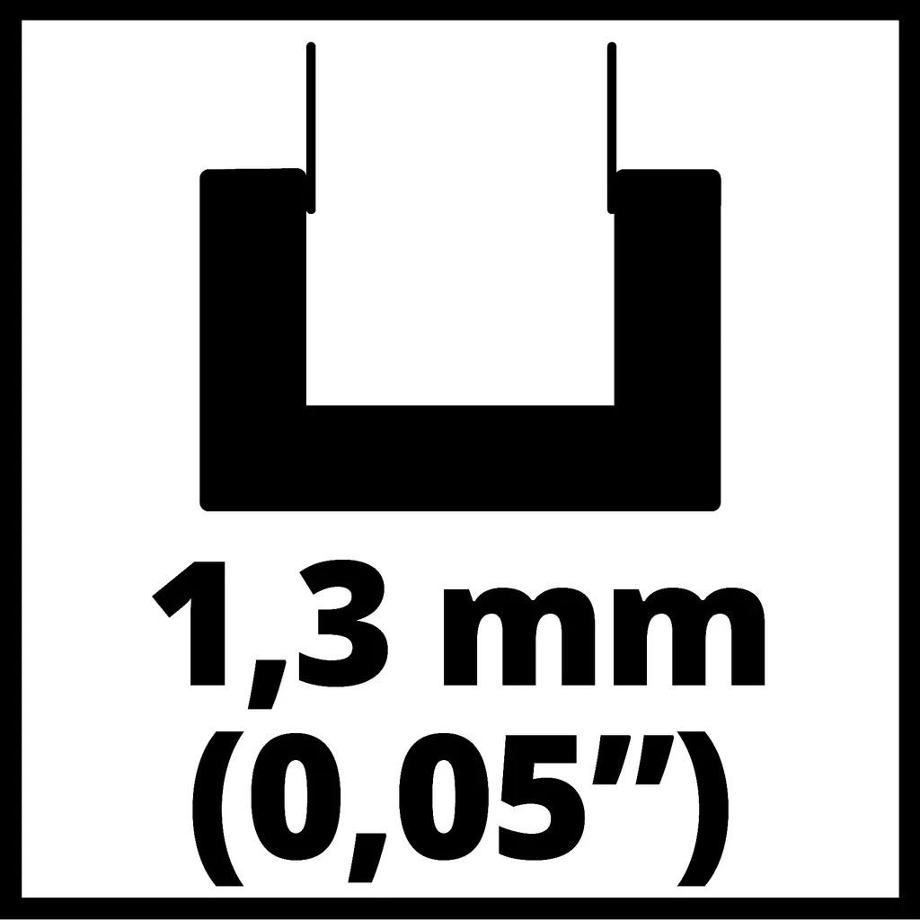 Rail de guidage Einhell 35 cm pour chaîne de tronçonneuse électrique 1,3mm