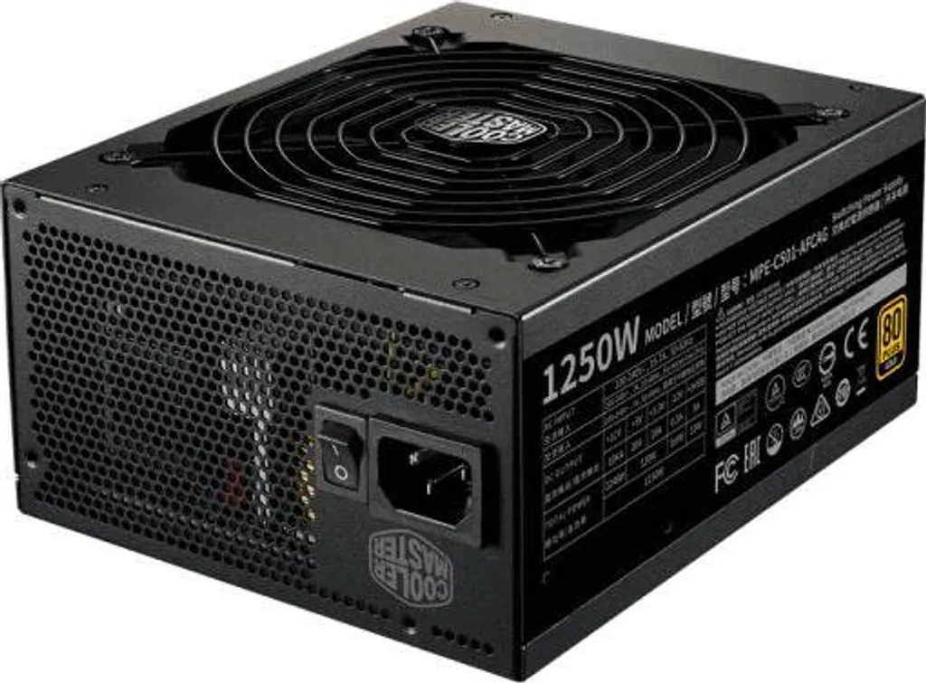 Cooler Master MWE 1250W V2 ATX 3.1 Gold Alimentation PC Performance - 9