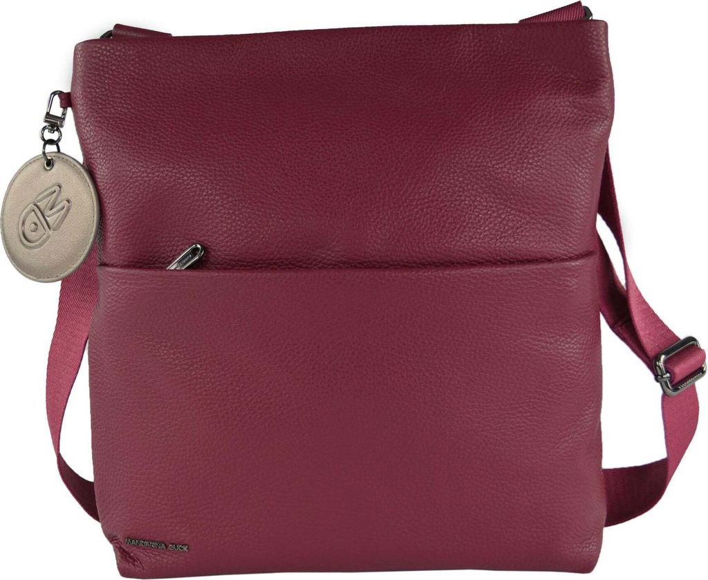 Mandarina Duck Mellow Leather Umhängetasche Red Plum FZT6822T