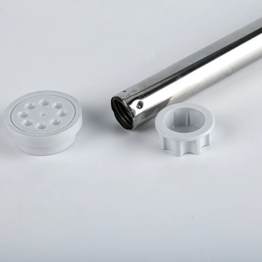 Asta Tenda Doccia Telescopica Jopassy 70-120cm Acciaio Inox Senza Fori - 5